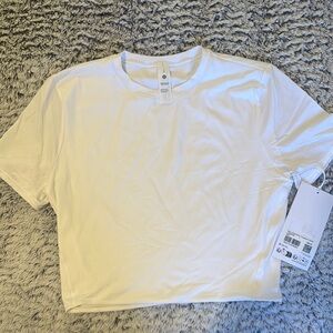 Lululemon Buttery Soft White Tee SZ L